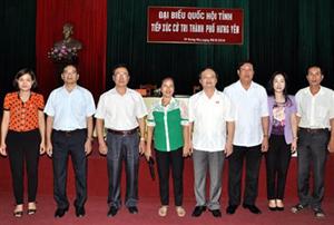 Đoàn đại biểu Quốc hội tỉnh tiếp xúc cử tri thành phố Hưng Yên và huyện Kim Động