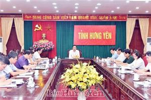 Ban Chỉ đạo các dự án trọng điểm tỉnh giai đoạn 2021- 2025 họp triển khai nhiệm vụ
