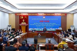 Giới thiệu người ứng cử ĐBQH thực hiện theo 3 bước