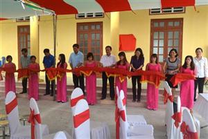 Tỉnh Đoàn khánh thành CTTN trường mầm non xã XuânTrúc chào mừng Đại hội Đảng bộ tỉnh Hưng Yên lần thứ XVIII
