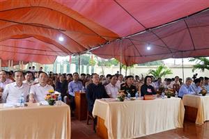 Đồng chí Tổng Giám đốc Đài Tiếng nói Việt Nam Đỗ Tiến Sỹ dự Ngày hội Đại đoàn kết toàn dân tộc, Ngày hội văn hóa quân dân năm 2022 tại khu dân cư Nghĩa Chế