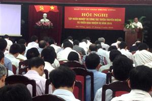 Ban Tuyên giáo Trung ương: Tập huấn công tác tuyên truyền miệng