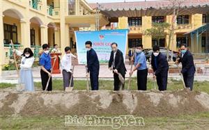 Đoàn khối Cơ quan - Doanh nghiệp tỉnh: Khởi công xây dựng công trình thanh niên tại xã Cương Chính