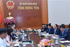 Chủ tịch UBND tỉnh Trần Quốc Văn làm việc với Tập đoàn COT (Singapore) và Công ty cổ phần Hợp Lực