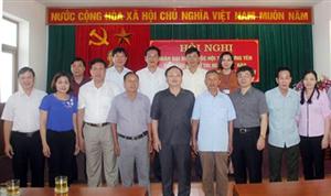 Đoàn đại biểu Quốc hội tỉnh Hưng Yên tiếp xúc cử tri 4 huyện