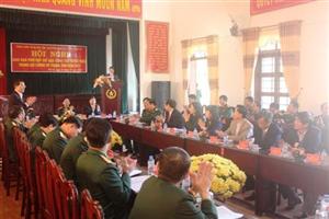 Hội nghị giao ban phối hợp chỉ đạo công tác Tuyên giáo trong lực lượng vũ trang tỉnh