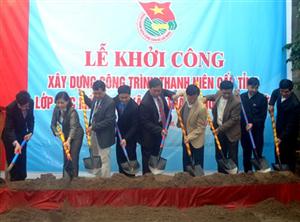 Lễ khởi công công trình thanh niên cấp tỉnh 2015