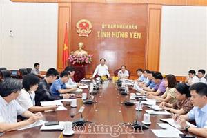 Đoàn công tác của Bộ Xây dựng làm việc với UBND tỉnh