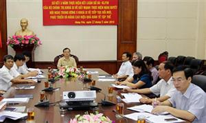 Sơ kết 3 năm thực hiện Kết luận số 56-KL/TW của Bộ Chính trị