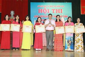 Hội thi giáo viên dạy giỏi trung học phổ thông cấp tỉnh năm học 2022-2023