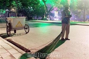 Nhọc nhằn công nhân vệ sinh môi trường