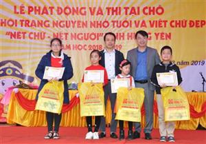 160 học sinh tham gia Ngày hội trạng nguyên nhỏ tuổi ở Hưng Yên