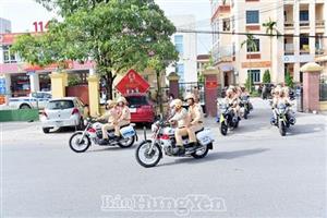 Ra quân thực hiện đợt cao điểm kiểm tra, xử lý các hành vi vi phạm trật tự an toàn giao thông