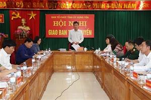 Triển khai nhiệm vụ công tác tổ chức xây dựng Đảng quý IV