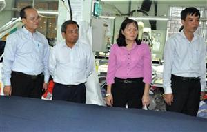 Chủ tịch UBND tỉnh Doãn Thế Cường kiểm tra hoạt động sản xuất, kinh doanh tại một số doanh nghiệp