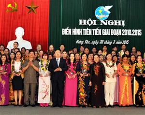 Hội LHPN tỉnh Hưng Yên: Tuyên dương các điển hình tiên tiến trong phong trào thi đua yêu nước