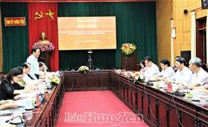 Lãnh đạo Hội Người cao tuổi Việt Nam làm việc tại tỉnh