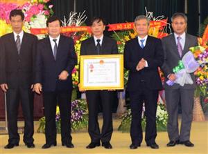 Sở Xây dựng Hưng Yên: Đón nhận Huân chương Độc lập hạng Ba