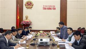 Đoàn công tác của Ban chỉ đạo Trung ương các chương trình mục tiêu quốc gia làm việc tại tỉnh Hưng Yên