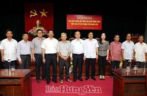 Đoàn đại biểu Quốc hội tỉnh, đại biểu HĐND tỉnh tiếp xúc cử tri