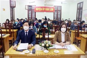 Văn Lâm đánh giá công tác Mặt trận năm 2021