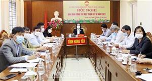 Hội nghị giao ban công tác mặt trận quý III năm 2021
