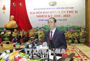 Chủ tịch nước biểu dương các doanh nhân cựu chiến binh