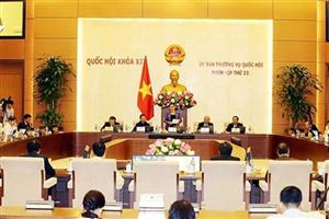 Dự kiến chương trình phiên họp thứ 34 của Ủy ban Thường vụ Quốc hội