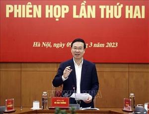 Chủ tịch nước chủ trì họp Ban Chỉ đạo tổng kết 20 năm thực hiện Nghị quyết về phát huy sức mạnh đại đoàn kết toàn dân tộc