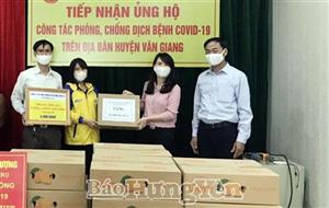 Văn Giang Trên 2,5 tỷ đồng ủng hộ công tác phòng, chống dịch Covid – 19