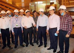 Bộ trưởng Bộ Tài nguyên và Môi trường Trần Hồng Hà thăm Nhà máy xử lý rác công nghệ cao thành phố Hưng Yên