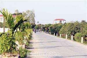 Nét đẹp những tuyến đường nông thôn mới ở Phù Cừ