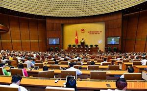 Quốc hội sẽ biểu quyết thông qua 5 dự án luật, 13 dự thảo Nghị quyết