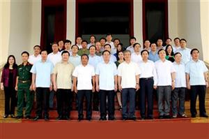 Ban Thường vụ Tỉnh ủy Hưng Yên tiếp và làm việc với Ban Thường vụ Tỉnh ủy Thái Nguyên