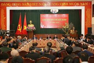 Giao ban báo chí đầu Xuân Kỷ Hợi 2019