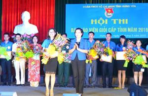 Tỉnh Đoàn tổ chức Hội thi báo cáo viên giỏi cấp tỉnh năm 2016