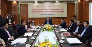 Hội nghị trực tuyến về giải ngân vốn tín dụng CSXH giai đoạn 2022 - 2023 thực hiện Chương trình phục hồi và phát triển kinh tế - xã hội
