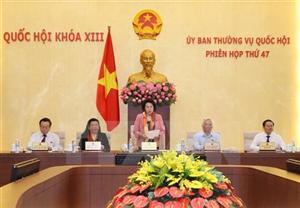 Bế mạc Phiên họp thứ 47 Ủy ban Thường vụ Quốc hội khóa XIII