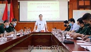 Đảng ủy Quân sự thành phố Hưng Yên ra Nghị quyết lãnh đạo thực hiện nhiệm vụ quý IV năm 2021