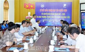 Sở Giáo dục và Đào tạo - VNPT Hưng Yên Ký kết thỏa thuận hợp tác chiến lược về chuyển đổi số giai đoạn 2021-2025 và khai trương Trung tâm Điều hành giáo dục