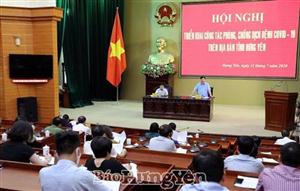 Hưng Yên khẩn trương triển khai các biện pháp phòng, chống dịch Covid -19