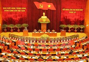 Khai mạc Hội nghị lần thứ 11 Ban Chấp hành Trung ương Đảng