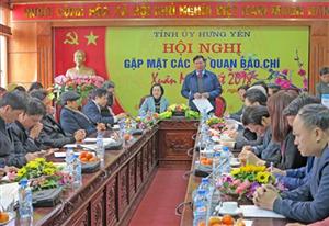 Hưng Yên gặp mặt các cơ quan báo chí