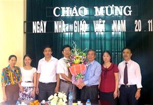 Lãnh đạo Ban Tuyên giáo Tỉnh ủy chúc mừng Ngày Nhà giáo Việt Nam 20/11