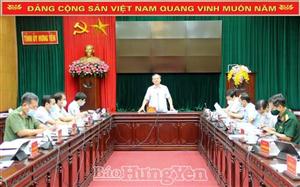 Hội nghị Ban Thường vụ Tỉnh uỷ