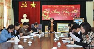 Khảo sát việc thực hiện chế độ, chính sách, pháp luật đối với đội ngũ nhà giáo và cán bộ quản lý giáo dục