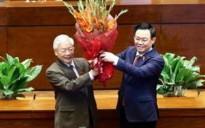 Quốc hội miễn nhiệm chức vụ Chủ tịch nước đối với đồng chí Nguyễn Phú Trọng