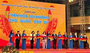 Khai mạc triển lãm “Văn hóa soi đường cho quốc dân đi”