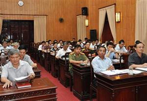 Hội nghị lần thứ 29 Ban Chấp hành Đảng bộ tỉnh