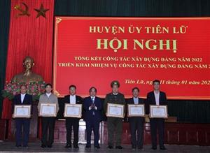Tiên Lữ: Tổng kết công tác xây dựng Đảng năm 2022